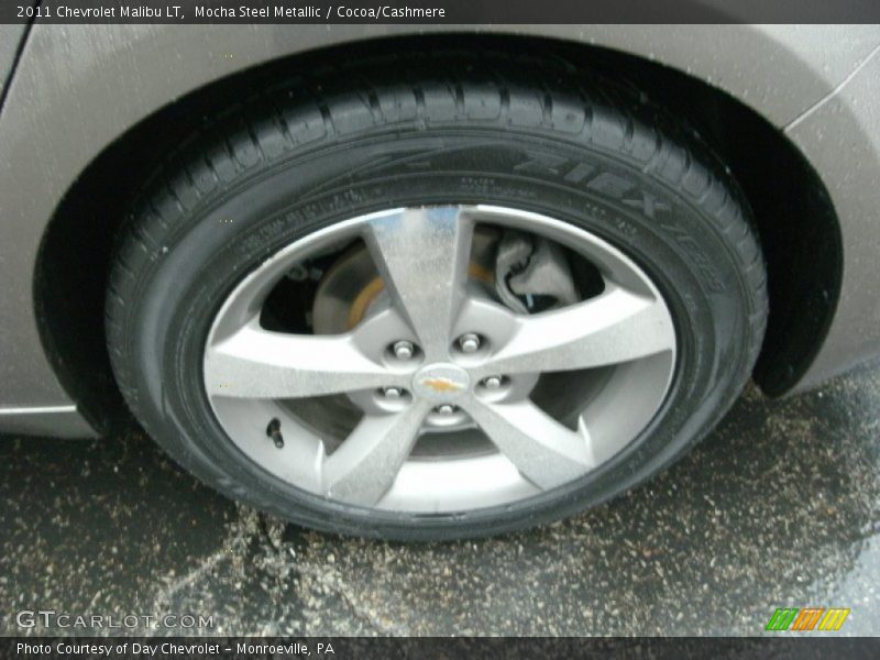 Mocha Steel Metallic / Cocoa/Cashmere 2011 Chevrolet Malibu LT