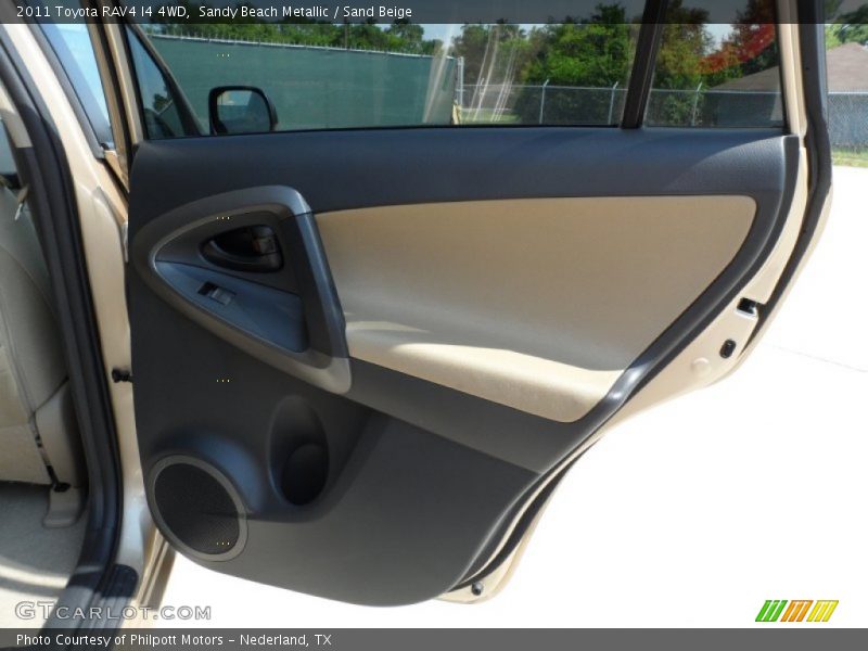 Sandy Beach Metallic / Sand Beige 2011 Toyota RAV4 I4 4WD