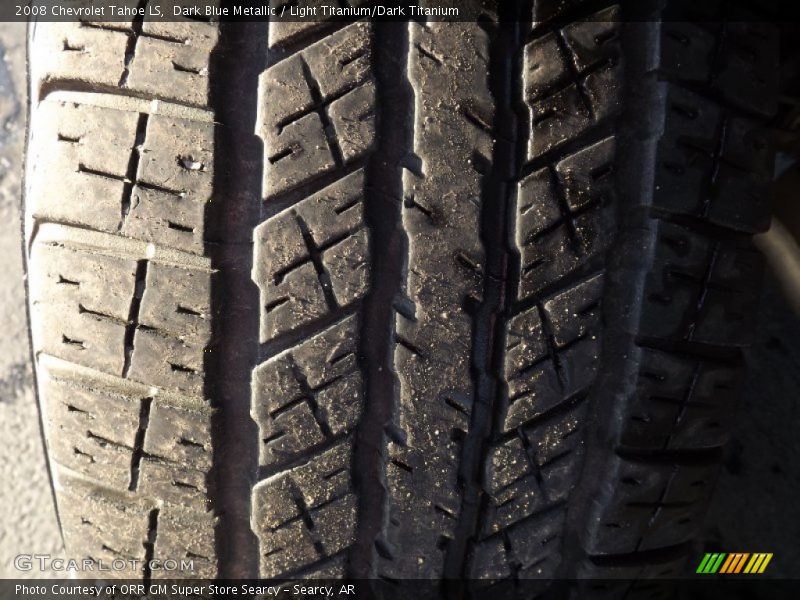 Dark Blue Metallic / Light Titanium/Dark Titanium 2008 Chevrolet Tahoe LS