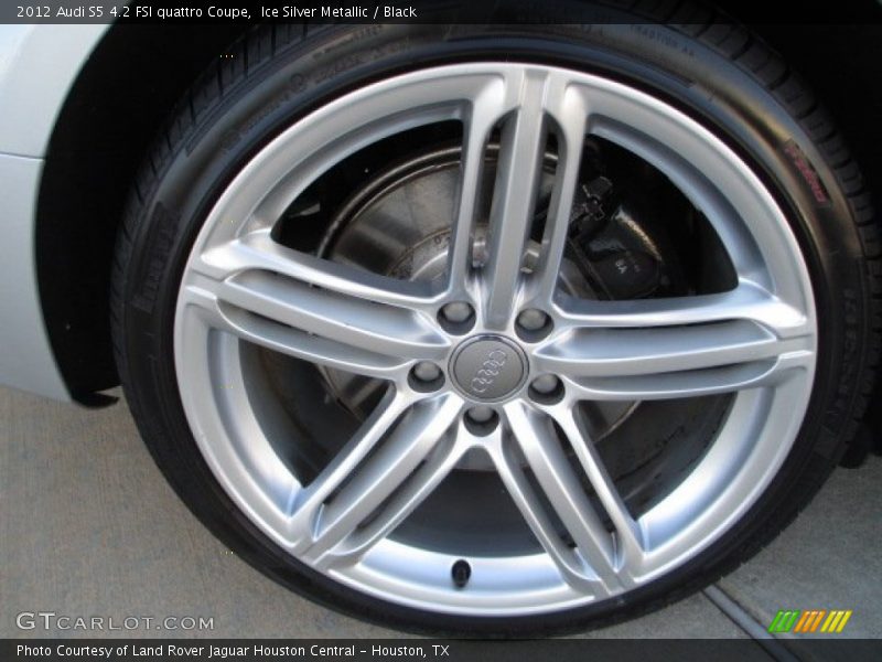 Ice Silver Metallic / Black 2012 Audi S5 4.2 FSI quattro Coupe