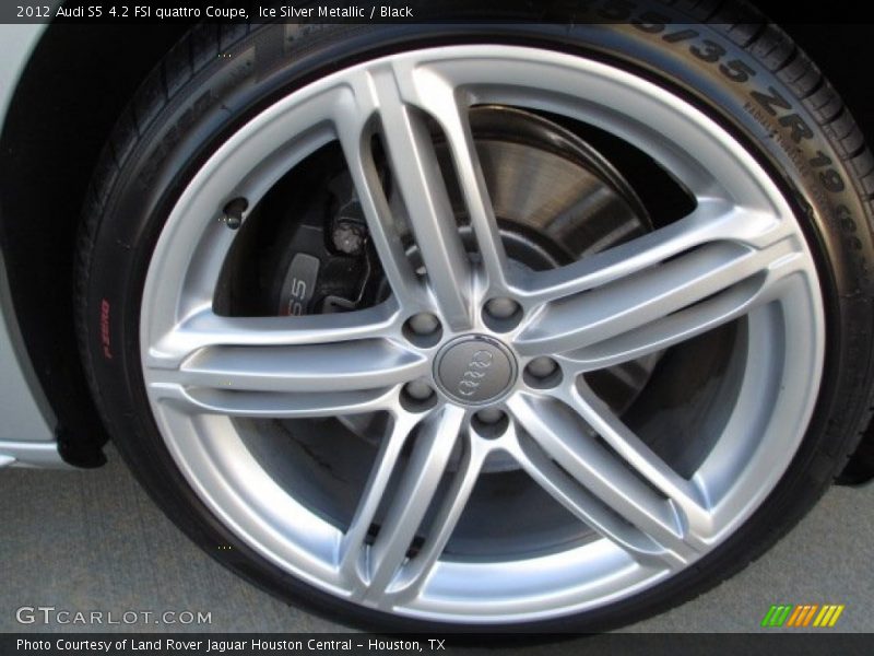 Ice Silver Metallic / Black 2012 Audi S5 4.2 FSI quattro Coupe
