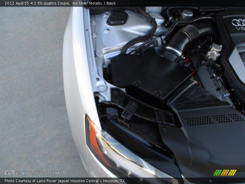Ice Silver Metallic / Black 2012 Audi S5 4.2 FSI quattro Coupe