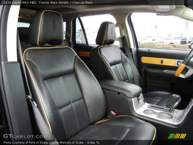  2010 MKX FWD Charcoal Black Interior