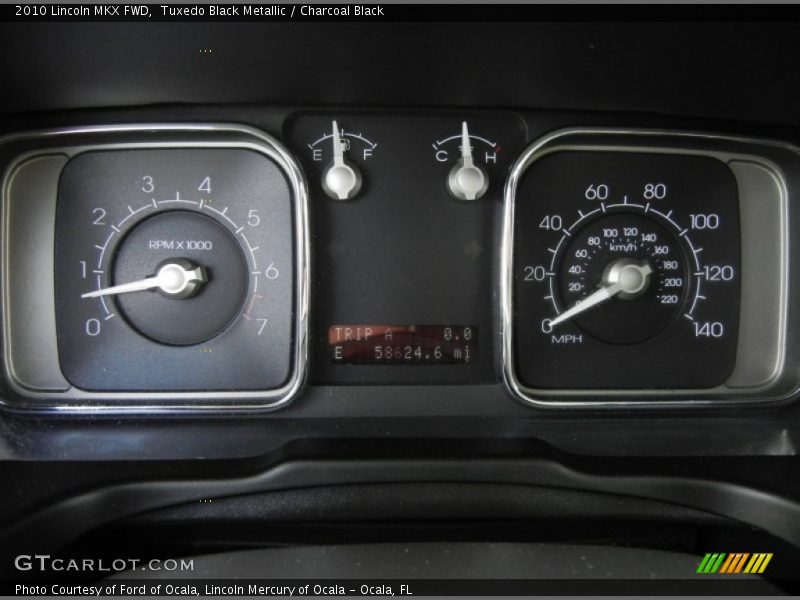  2010 MKX FWD FWD Gauges