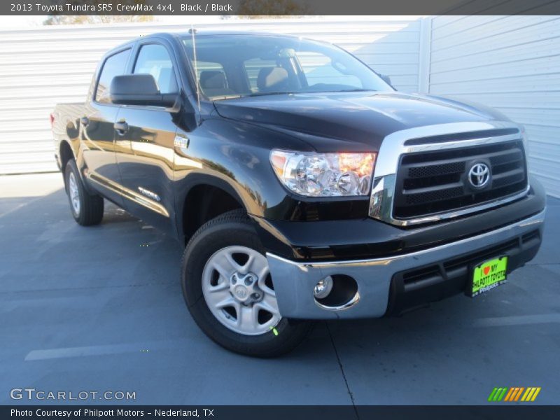 Black / Black 2013 Toyota Tundra SR5 CrewMax 4x4