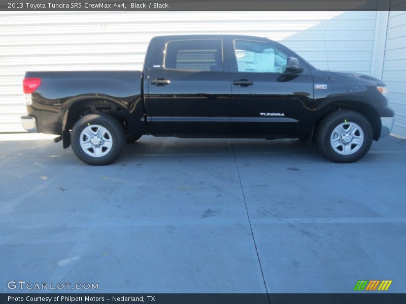 Black / Black 2013 Toyota Tundra SR5 CrewMax 4x4
