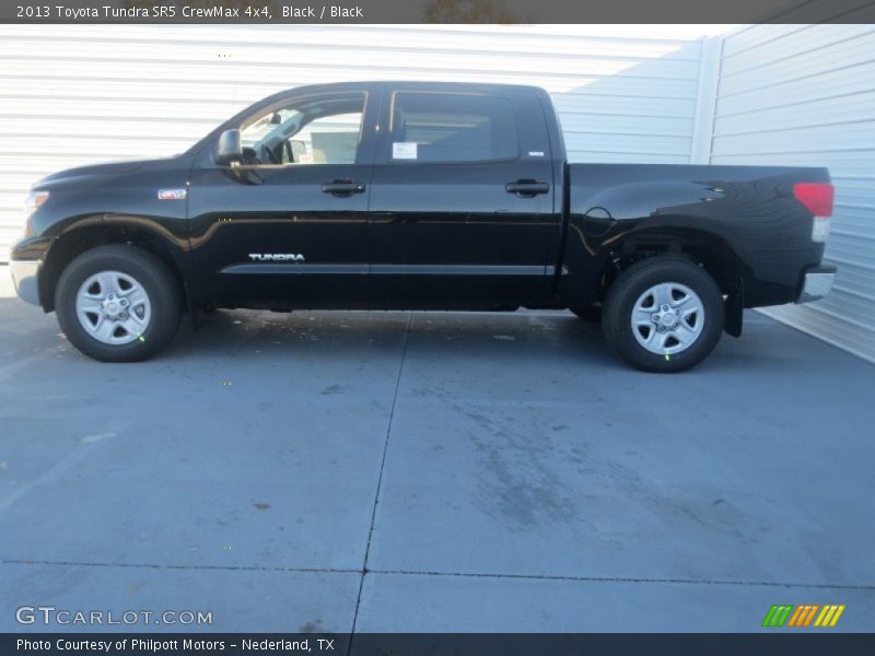 Black / Black 2013 Toyota Tundra SR5 CrewMax 4x4