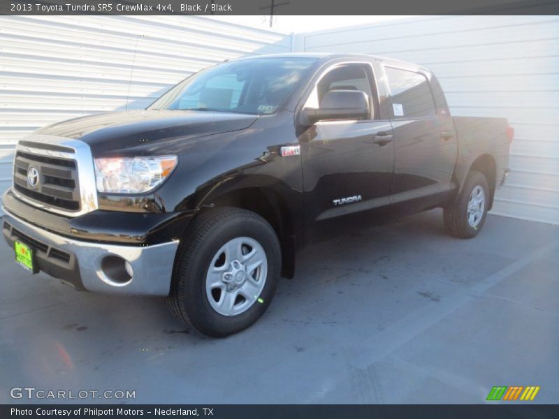 Black / Black 2013 Toyota Tundra SR5 CrewMax 4x4