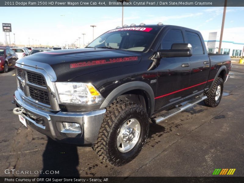 Front 3/4 View of 2011 Ram 2500 HD Power Wagon Crew Cab 4x4