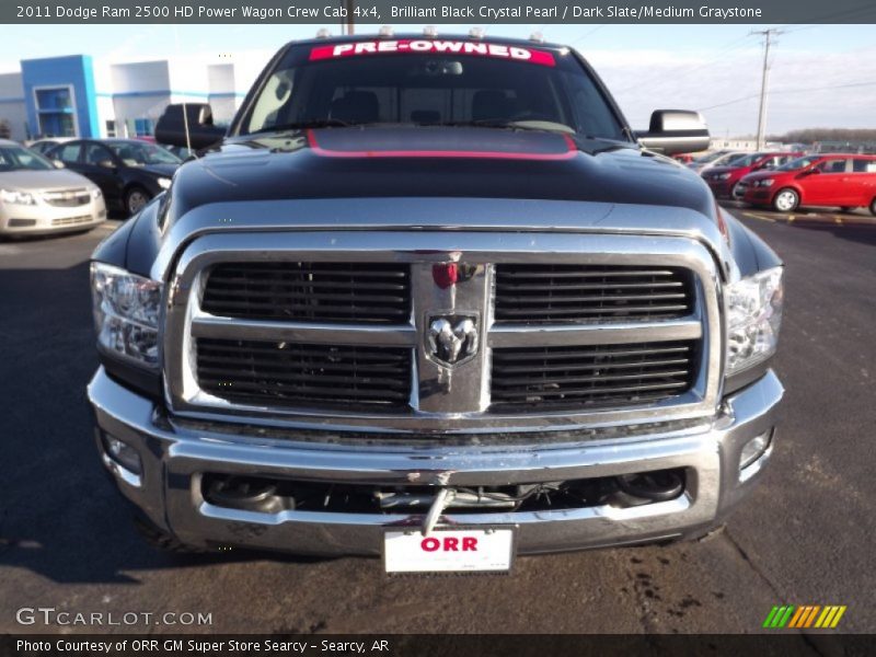 Brilliant Black Crystal Pearl / Dark Slate/Medium Graystone 2011 Dodge Ram 2500 HD Power Wagon Crew Cab 4x4