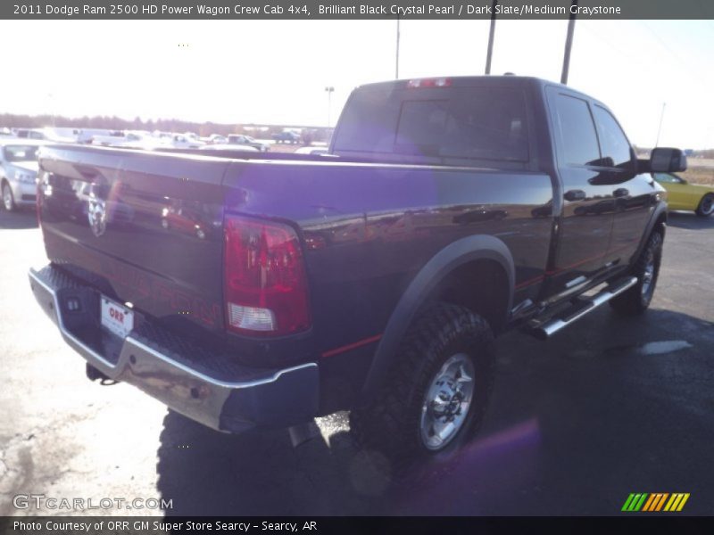 Brilliant Black Crystal Pearl / Dark Slate/Medium Graystone 2011 Dodge Ram 2500 HD Power Wagon Crew Cab 4x4