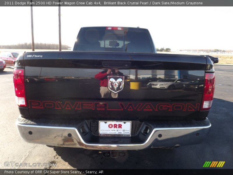 Brilliant Black Crystal Pearl / Dark Slate/Medium Graystone 2011 Dodge Ram 2500 HD Power Wagon Crew Cab 4x4