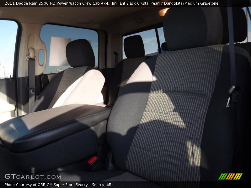 Brilliant Black Crystal Pearl / Dark Slate/Medium Graystone 2011 Dodge Ram 2500 HD Power Wagon Crew Cab 4x4