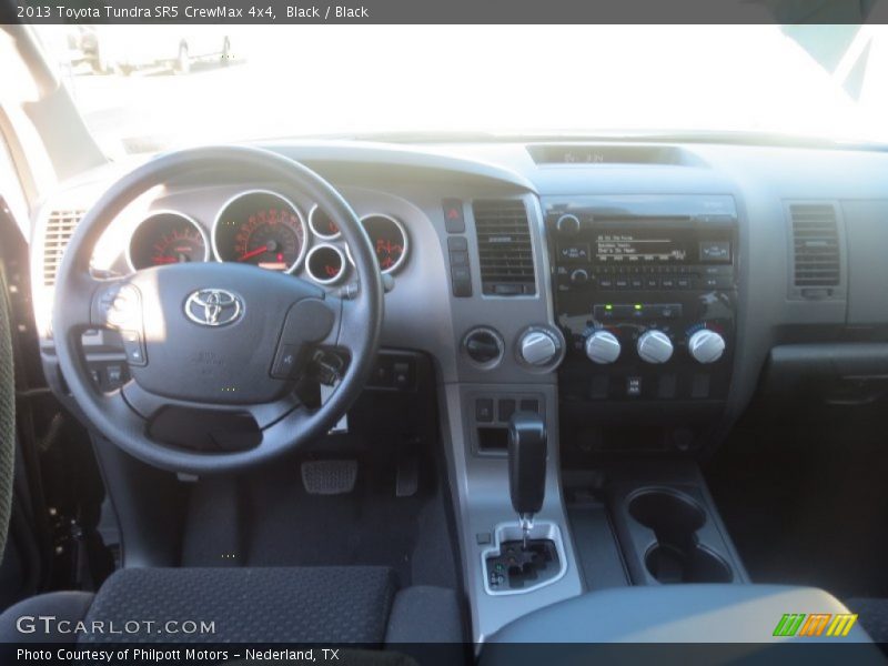 Black / Black 2013 Toyota Tundra SR5 CrewMax 4x4