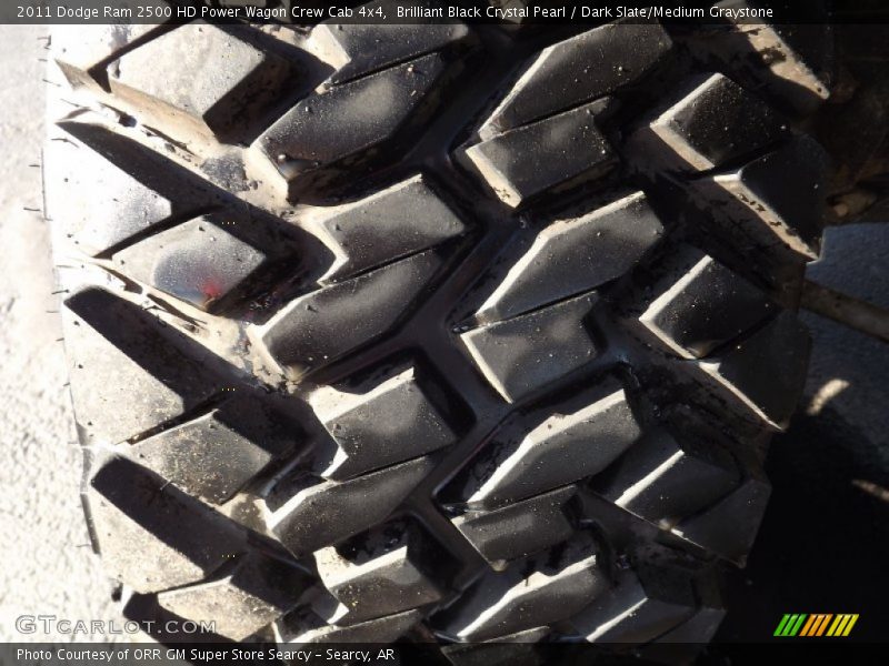 Brilliant Black Crystal Pearl / Dark Slate/Medium Graystone 2011 Dodge Ram 2500 HD Power Wagon Crew Cab 4x4