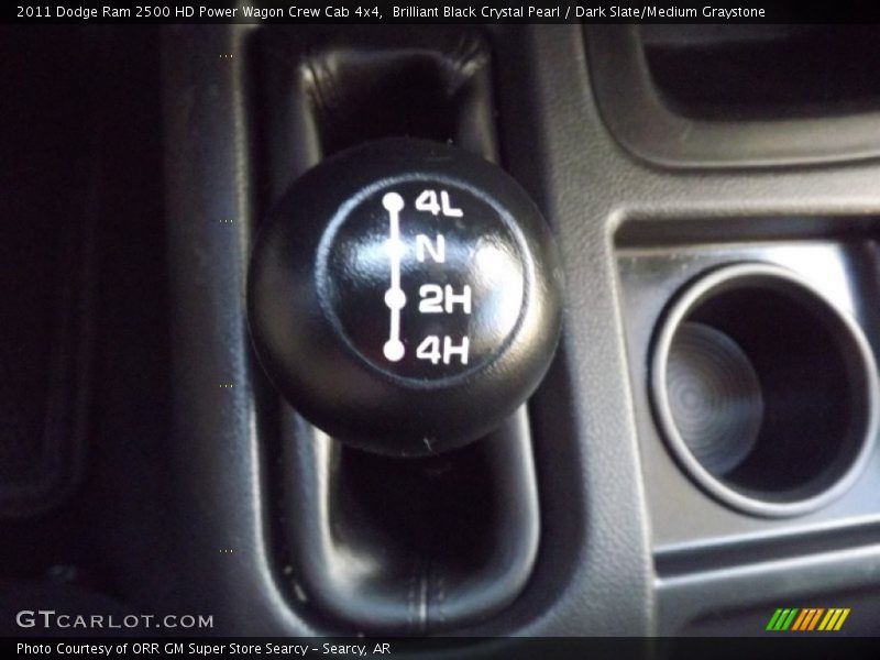 Brilliant Black Crystal Pearl / Dark Slate/Medium Graystone 2011 Dodge Ram 2500 HD Power Wagon Crew Cab 4x4