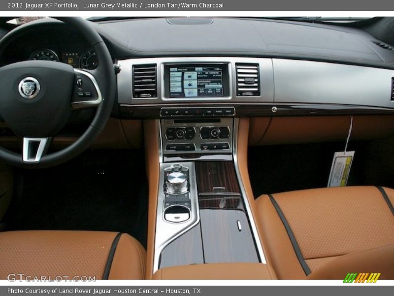 Lunar Grey Metallic / London Tan/Warm Charcoal 2012 Jaguar XF Portfolio