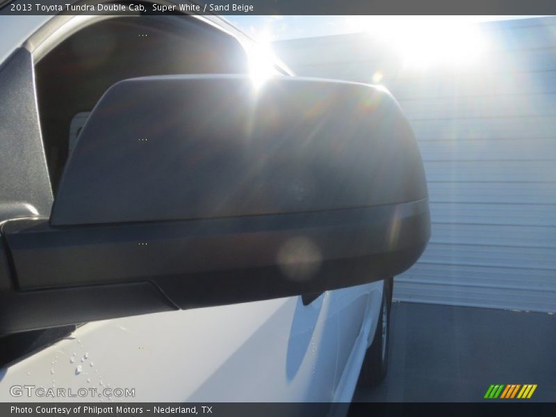 Super White / Sand Beige 2013 Toyota Tundra Double Cab