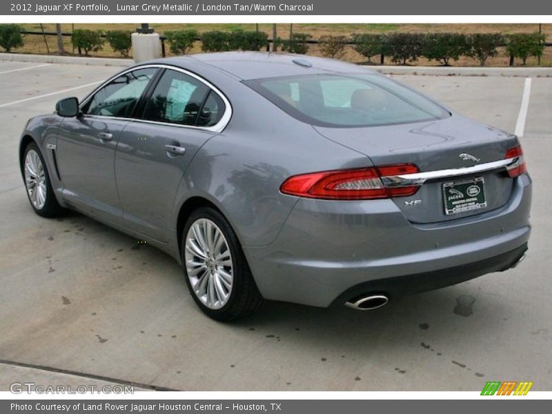 Lunar Grey Metallic / London Tan/Warm Charcoal 2012 Jaguar XF Portfolio