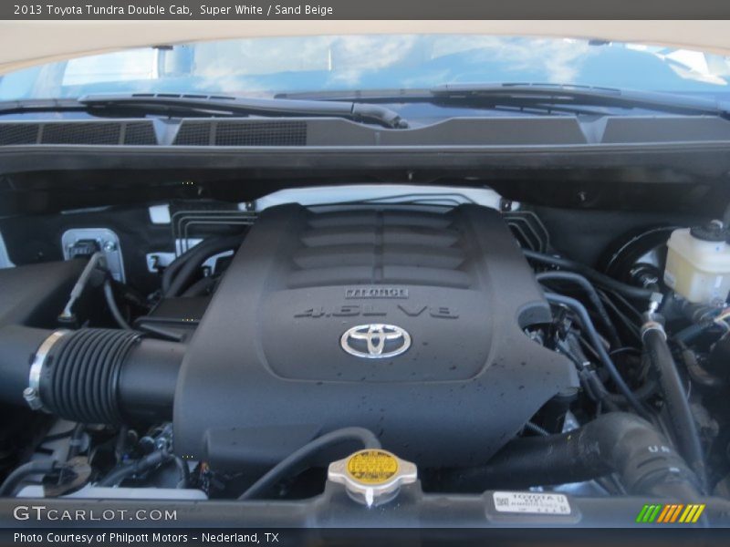 Super White / Sand Beige 2013 Toyota Tundra Double Cab