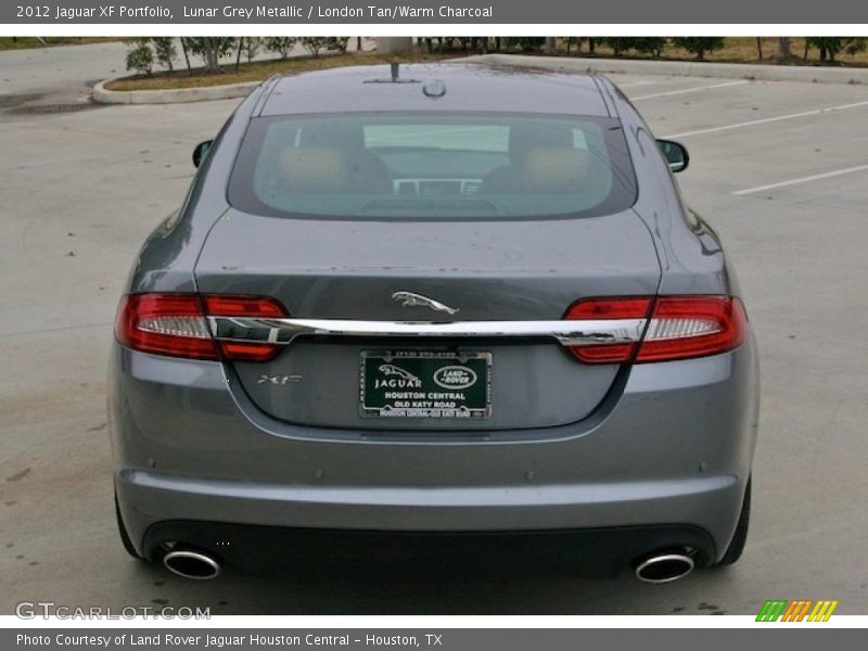 Lunar Grey Metallic / London Tan/Warm Charcoal 2012 Jaguar XF Portfolio