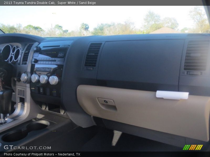 Super White / Sand Beige 2013 Toyota Tundra Double Cab