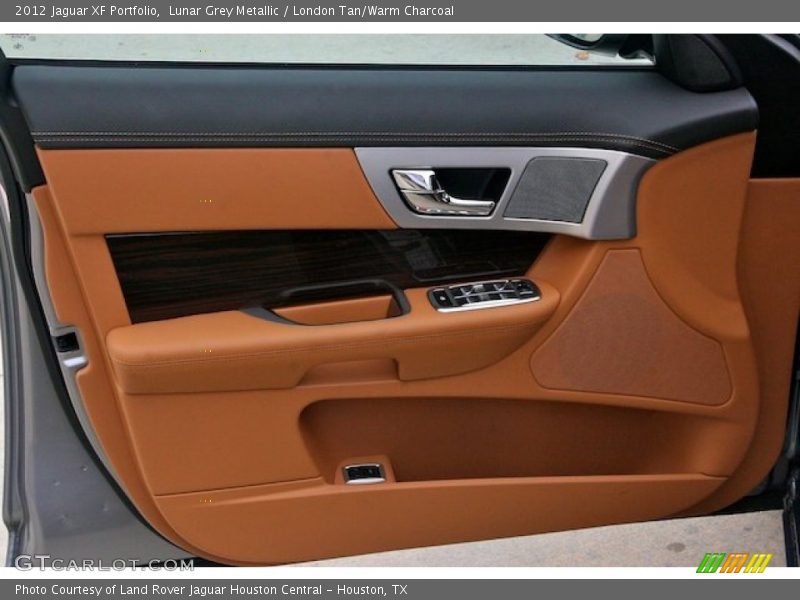 Lunar Grey Metallic / London Tan/Warm Charcoal 2012 Jaguar XF Portfolio