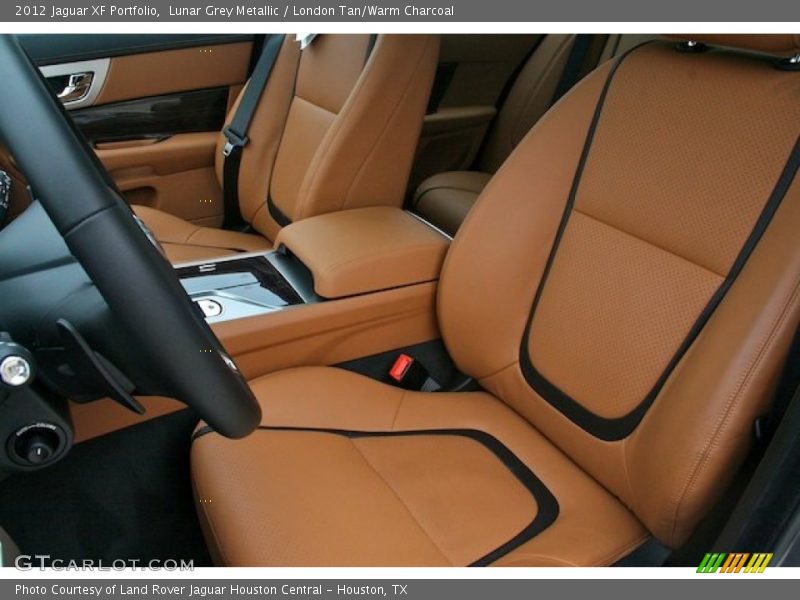 Lunar Grey Metallic / London Tan/Warm Charcoal 2012 Jaguar XF Portfolio