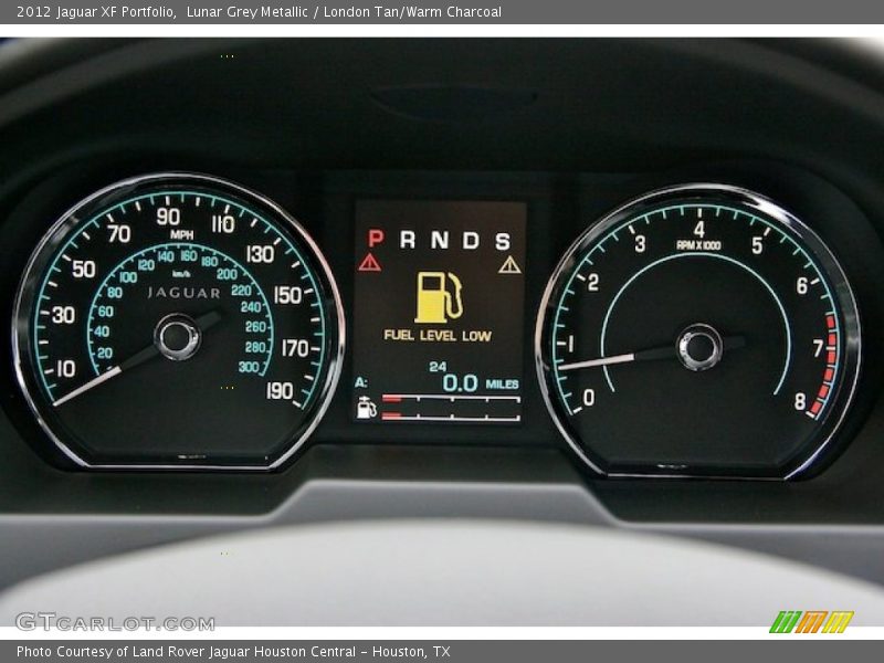  2012 XF Portfolio Portfolio Gauges