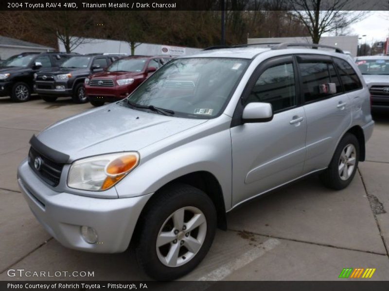 Titanium Metallic / Dark Charcoal 2004 Toyota RAV4 4WD