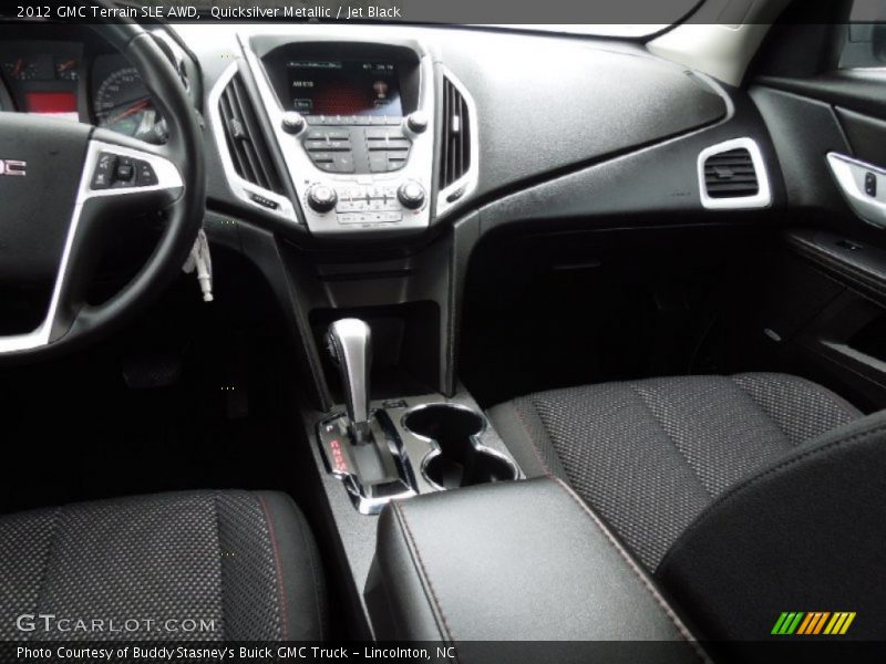 Quicksilver Metallic / Jet Black 2012 GMC Terrain SLE AWD
