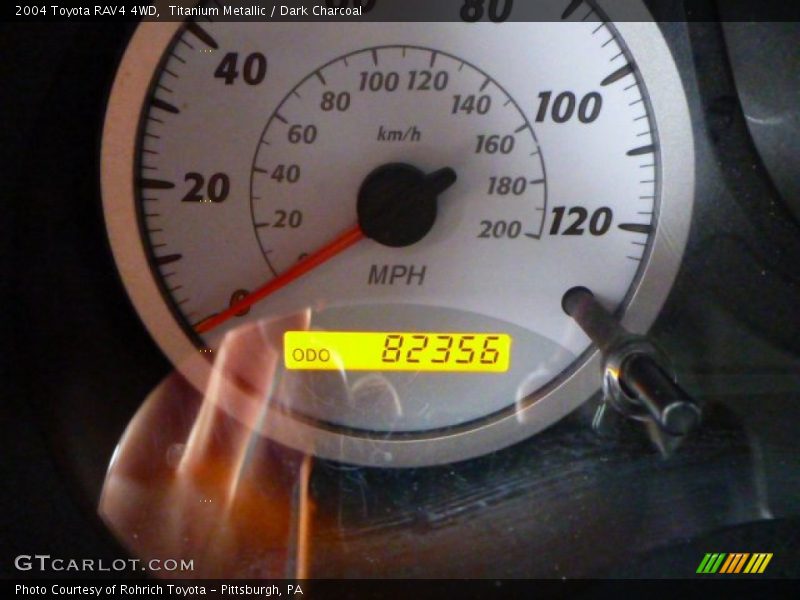 Titanium Metallic / Dark Charcoal 2004 Toyota RAV4 4WD