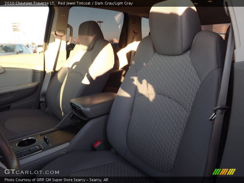 Red Jewel Tintcoat / Dark Gray/Light Gray 2010 Chevrolet Traverse LT