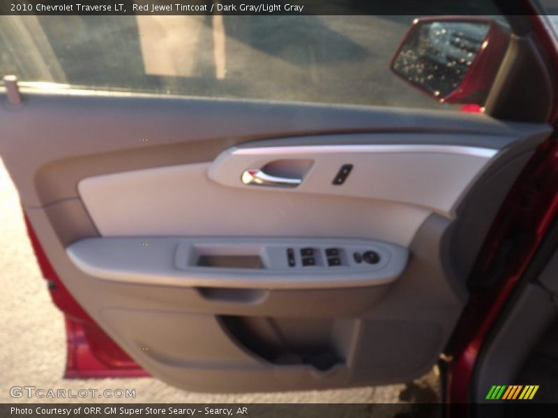 Red Jewel Tintcoat / Dark Gray/Light Gray 2010 Chevrolet Traverse LT