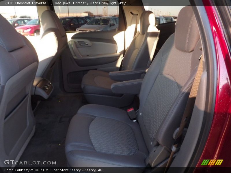 Red Jewel Tintcoat / Dark Gray/Light Gray 2010 Chevrolet Traverse LT