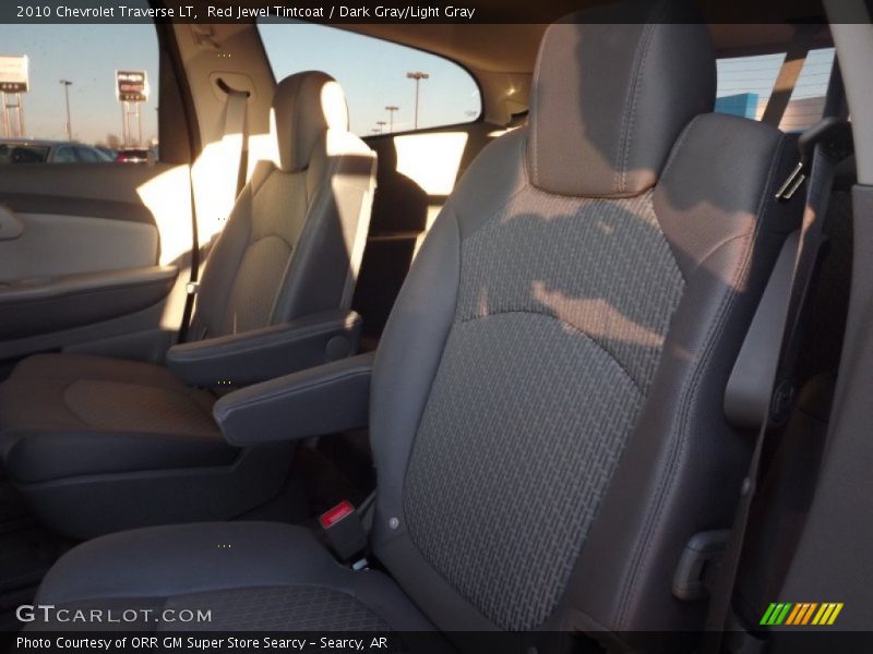 Red Jewel Tintcoat / Dark Gray/Light Gray 2010 Chevrolet Traverse LT
