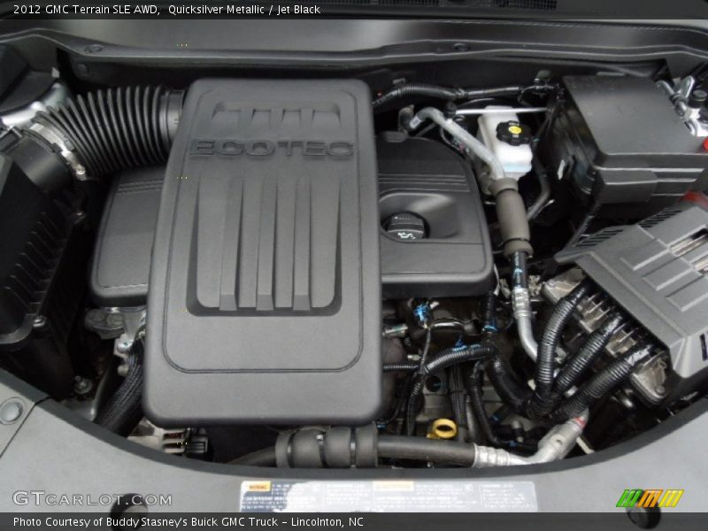 Quicksilver Metallic / Jet Black 2012 GMC Terrain SLE AWD