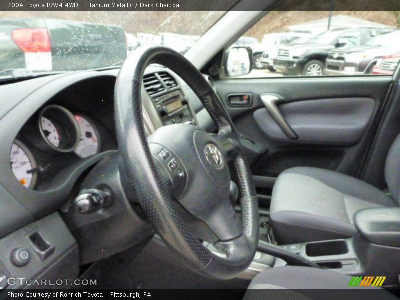 Titanium Metallic / Dark Charcoal 2004 Toyota RAV4 4WD
