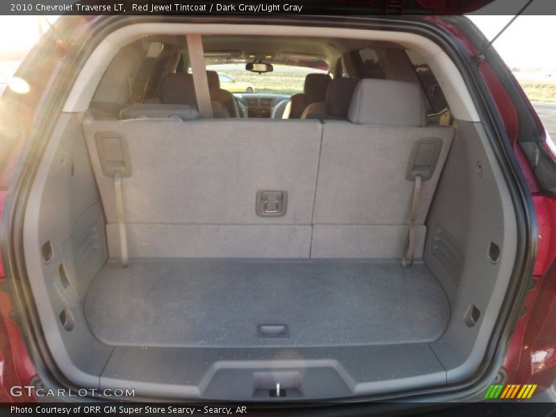 Red Jewel Tintcoat / Dark Gray/Light Gray 2010 Chevrolet Traverse LT