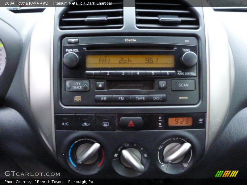 Titanium Metallic / Dark Charcoal 2004 Toyota RAV4 4WD