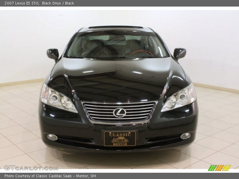 Black Onyx / Black 2007 Lexus ES 350