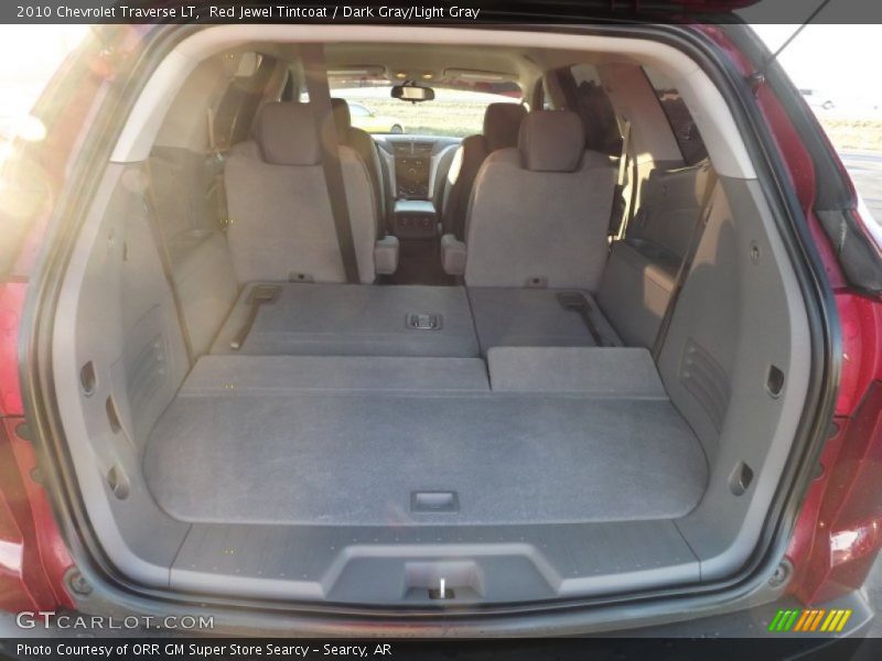 Red Jewel Tintcoat / Dark Gray/Light Gray 2010 Chevrolet Traverse LT
