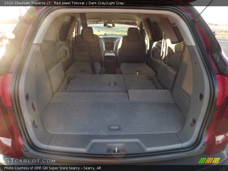 Red Jewel Tintcoat / Dark Gray/Light Gray 2010 Chevrolet Traverse LT