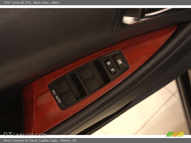 Black Onyx / Black 2007 Lexus ES 350