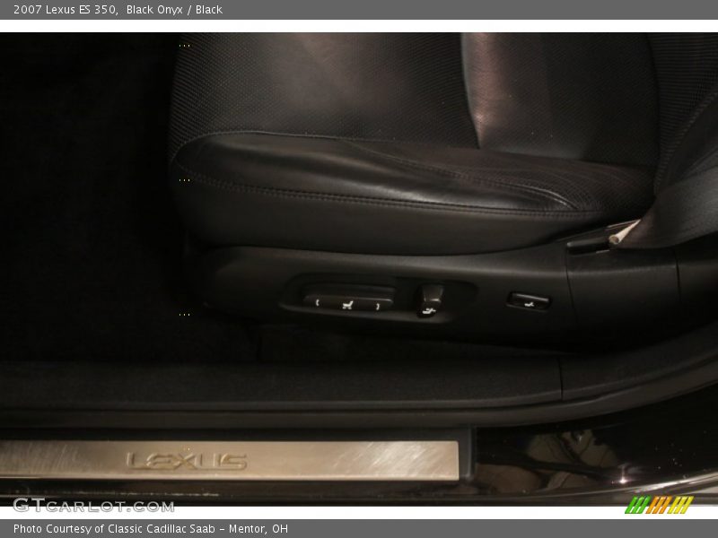 Black Onyx / Black 2007 Lexus ES 350