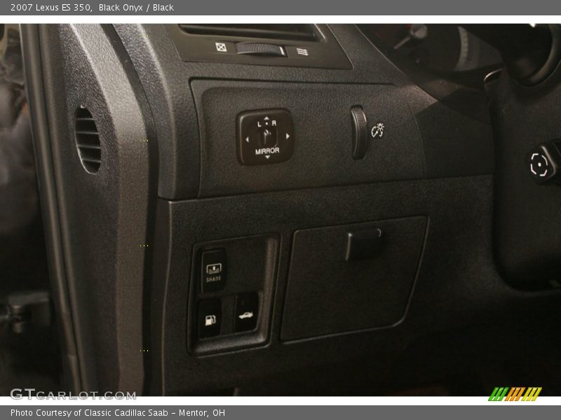 Black Onyx / Black 2007 Lexus ES 350
