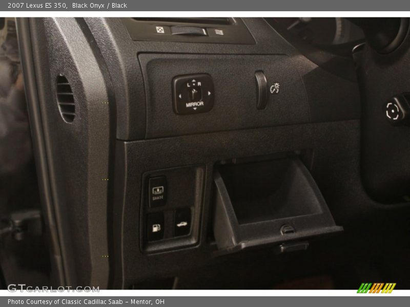 Black Onyx / Black 2007 Lexus ES 350