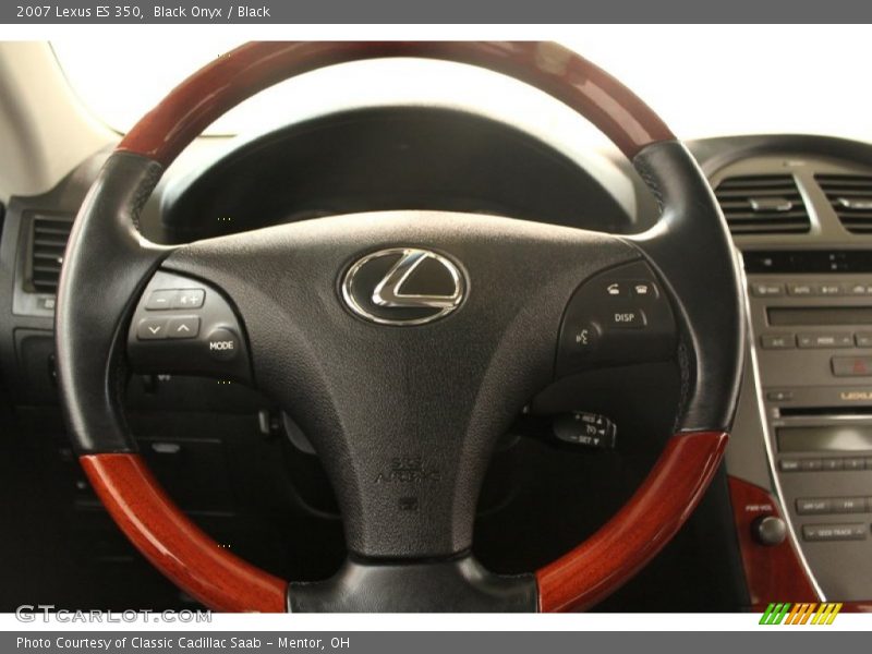 Black Onyx / Black 2007 Lexus ES 350