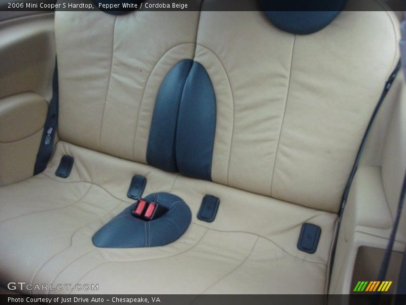 Pepper White / Cordoba Beige 2006 Mini Cooper S Hardtop