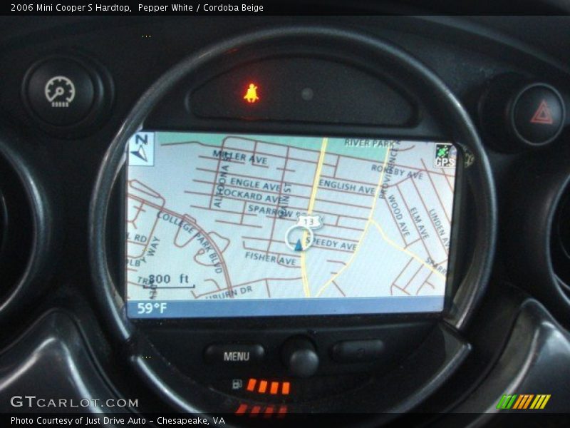 Pepper White / Cordoba Beige 2006 Mini Cooper S Hardtop